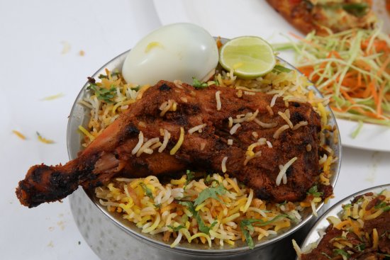 Chicken Fry Piece Biryani (Single)