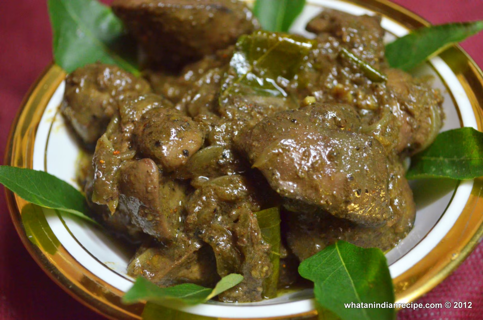 Chicken Liver Gizard Curry