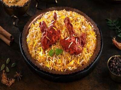 Chicken Lollipop Biryani