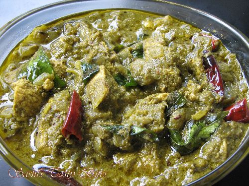 Gongura Chicken Curry